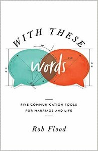 Cover image of Rob Flood's book "With These Words"