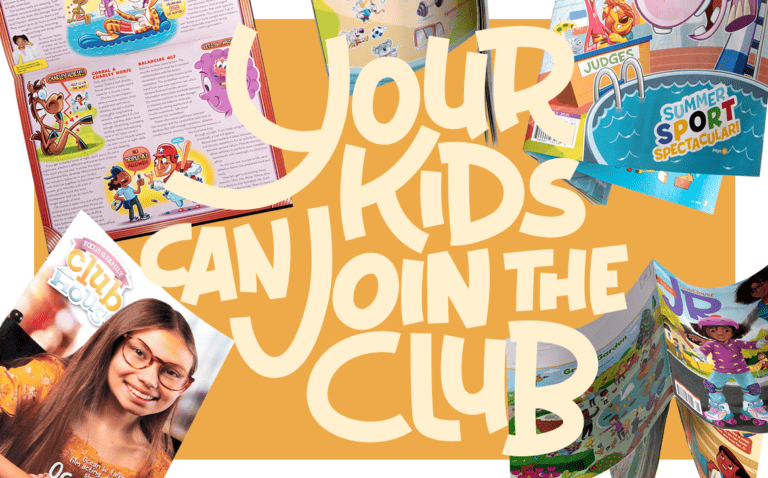 Clubhouse magazine - Your kids can join the club
