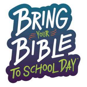 bring your bible to school day logo