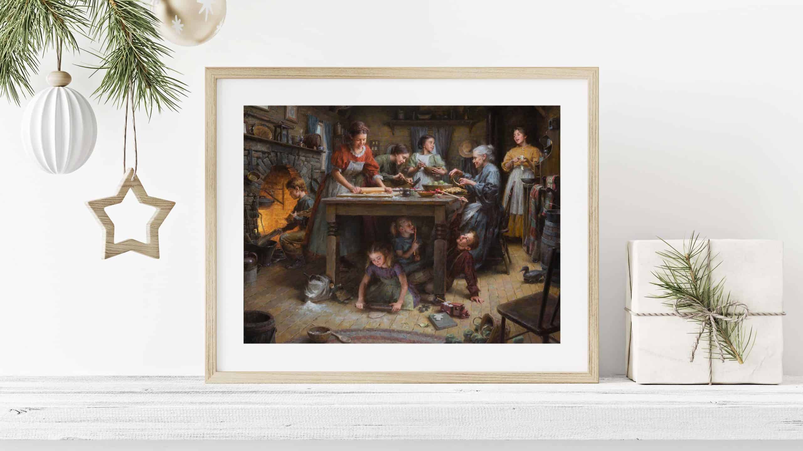A Place at the Table - A fiction story related to Morgan Weistling's painting