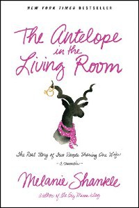 cover page of the book the antelope in the living room