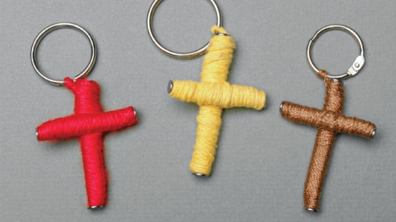 Cross Keychain - Focus on the Family