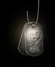 army of love dog tag