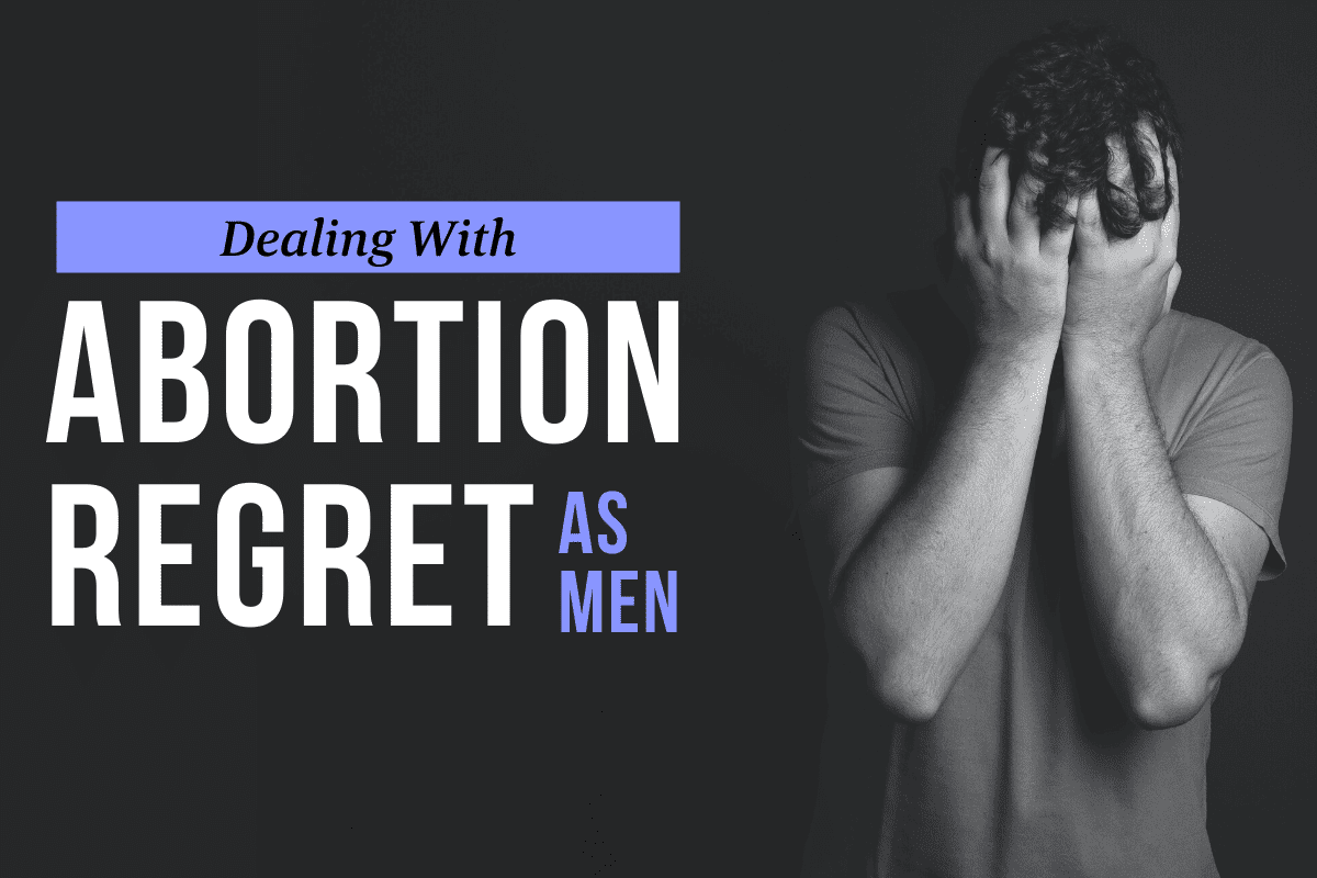 Man dealing with abortion regret