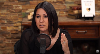 debra fileta talking to the hosts of focus on the family