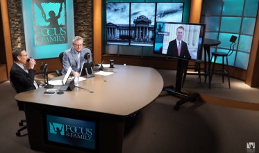 senator james lankford talking to focus on the family president jim daly and host john fuller