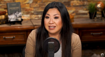 ruth chou simons discussing the importance of families studying the bible together