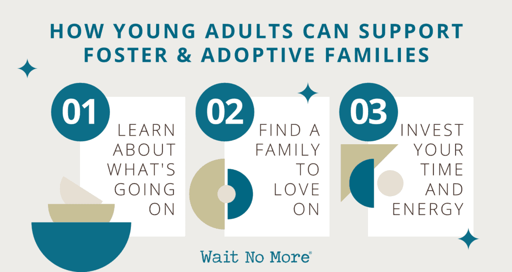 3 ways young adults can support a foster or adoptive family
