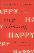 stop chasing happy book cover