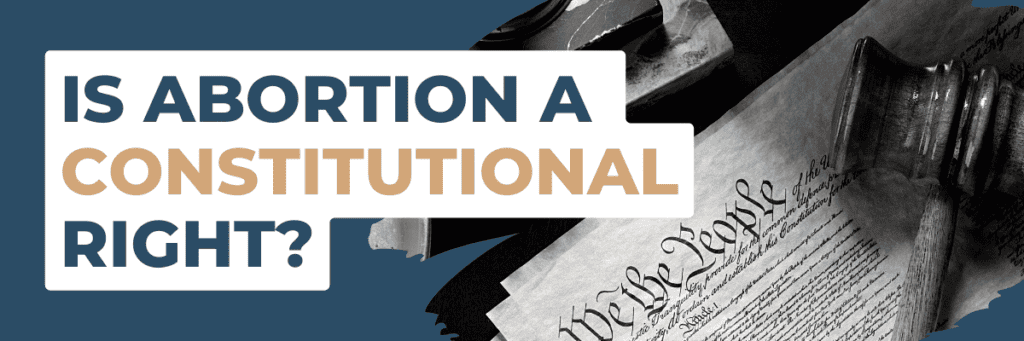 Abortion rights and constitution gavel law