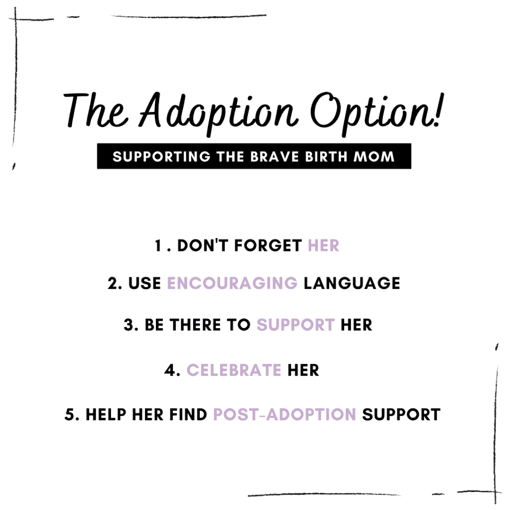 Statistic image of the adoption option and helping in how to find your birth mom