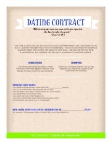 Example of Dating Contract
