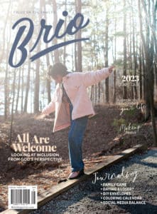 Brio magazine cover for February-March 2023