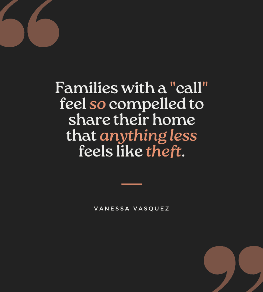quote from Vanessa Vasquez about advice for submitting a foster parent application