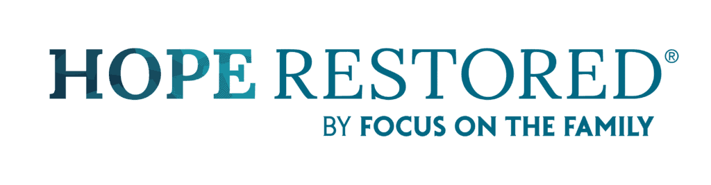 Hope Restored by Focus on the Family logo