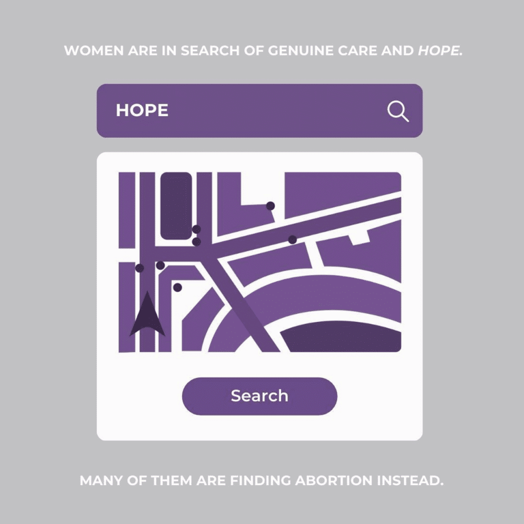 image of map with abortion tourism