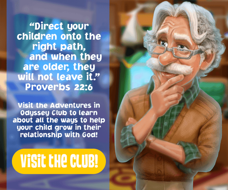 Promotion for the Adventures in Odyssey Club