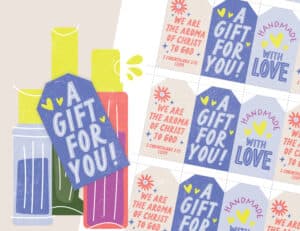 Perfume Party Pack gift tags