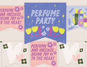Perfume Party Pack Decor