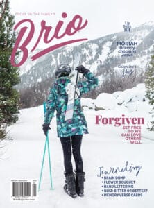 Brio magazine cover for December 2023 / January 2024