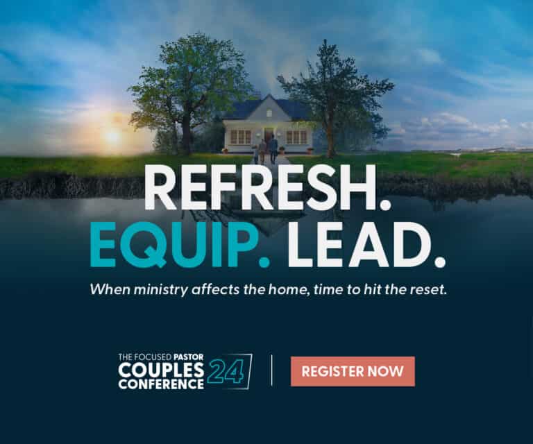 Promotion for The Focused Pastor Couples Conference