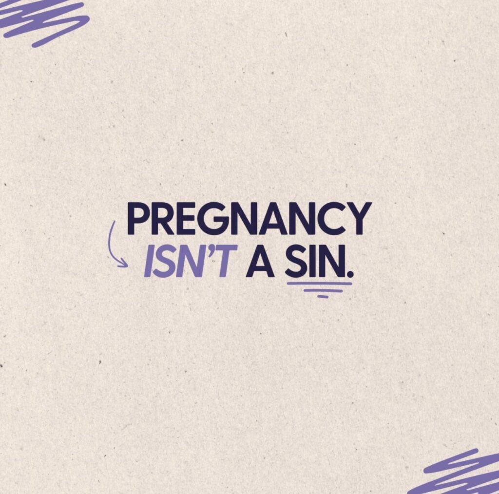 Pregnancy isn't a sin when we talk about is abortion a sin