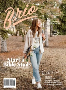Cover of Aug/Sept Brio mag