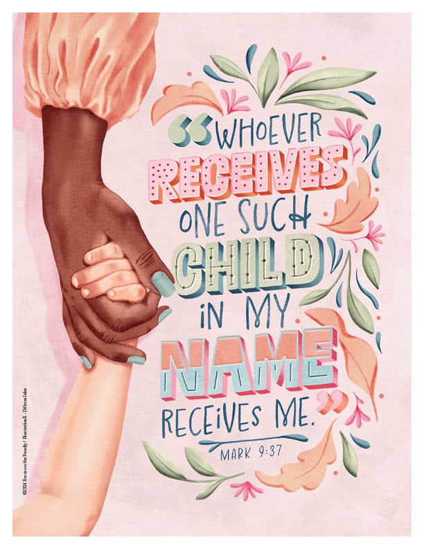 Verse Art for Mark 9:37