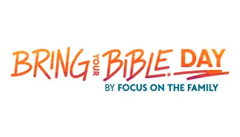 Bring Your Bible Day by Focus on the Family logo