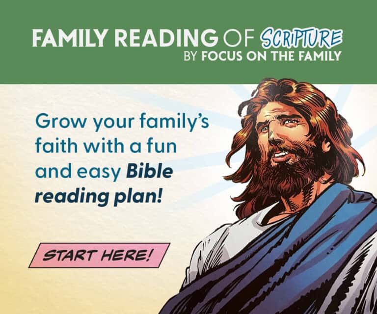 Grow your family's faith with a fun and easy Bible reading plan