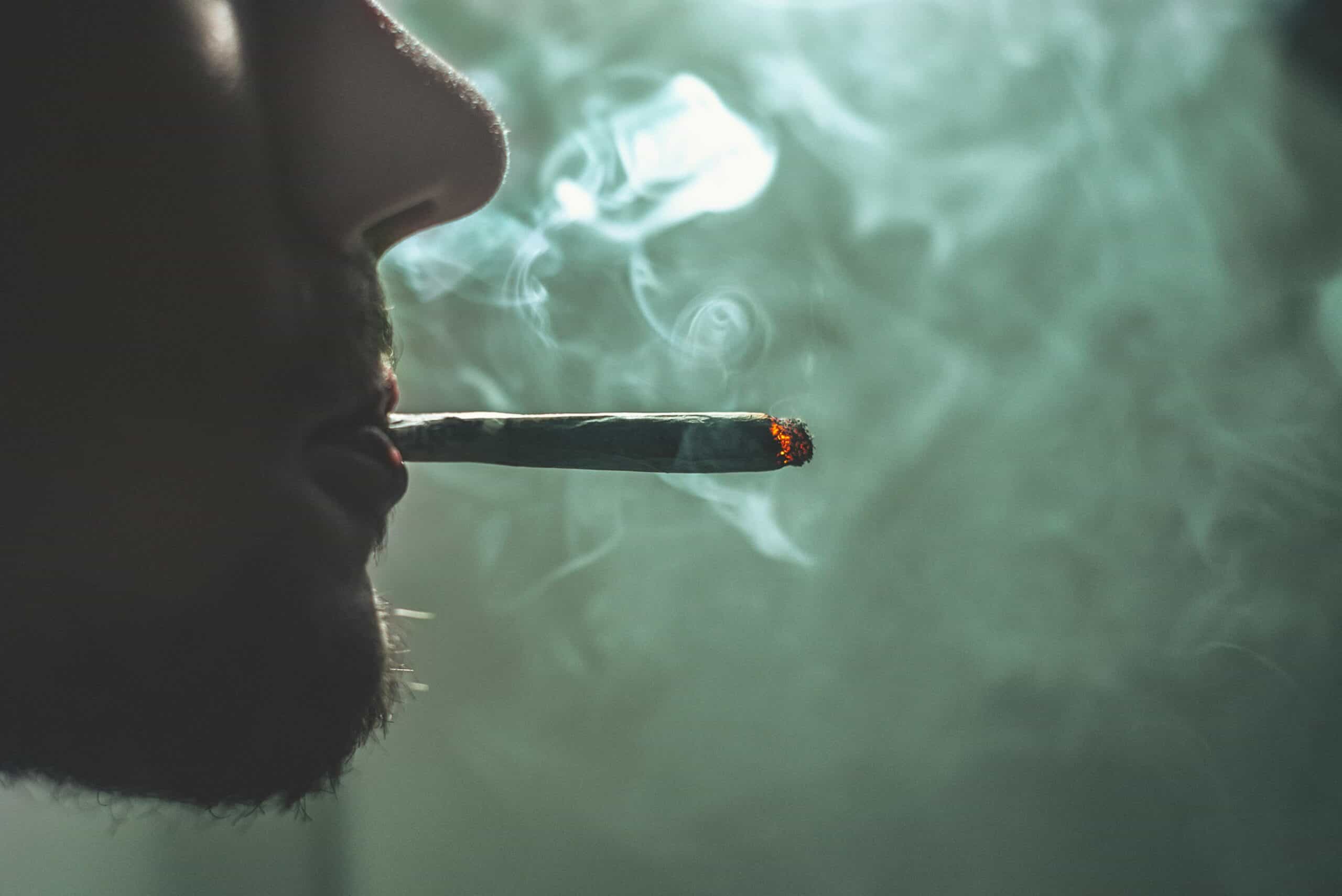 This image shows a person smoking a cigarette. Displayed is a close up of the side profile with the cigarette as the main focus. What Does the Bible Say About Drugs? This image shows a person smoking a cigarette. Displayed is a close up of the side profile with the cigarette as the main focus. What Does the Bible Say About Drugs?