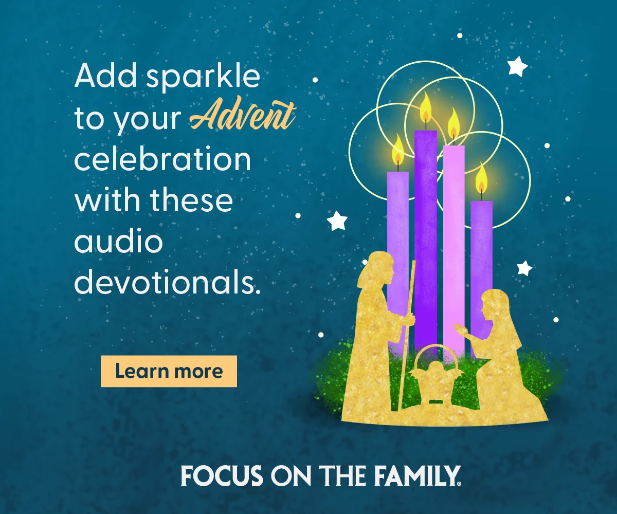 Add sparkle to your Advent celebration with these audio devotionals