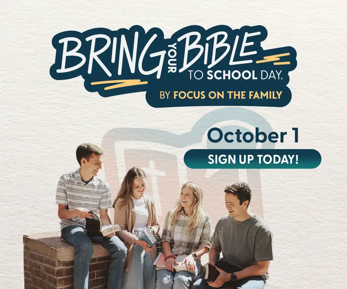 Sign up for Bring Your Bible to School Day 2026