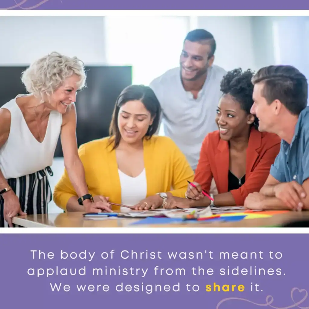 A diverse group gathers around a table, working together as part of the foster care community.