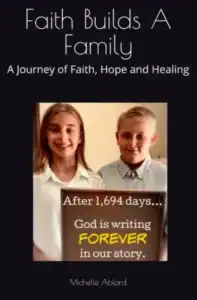 Cover image of the book "Faith Builds a Family"