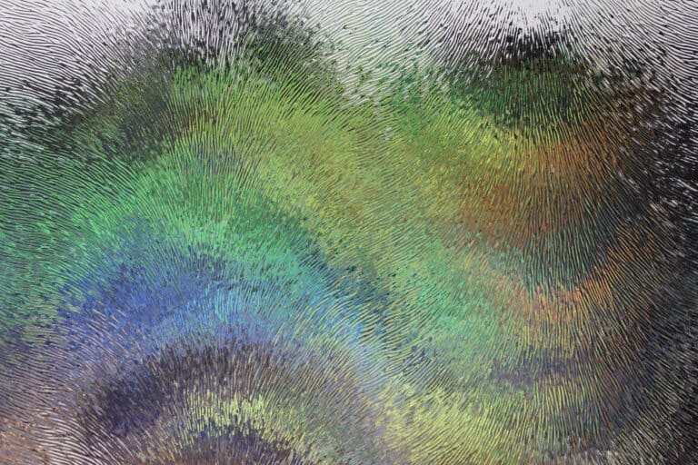 wavy, blurry colors