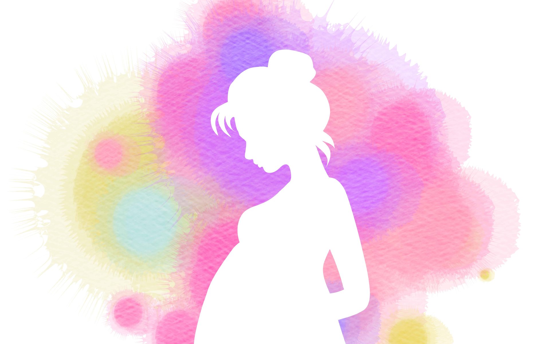 Watercolor picture of a pregnant teen girl and suggestions on what to do