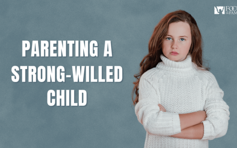 Parenting a strong-willed child resource promotion