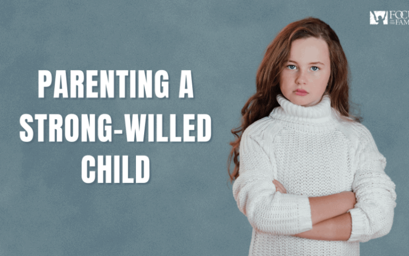 Parenting a strong-willed child resource promotion